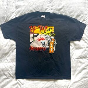 ZZ Top Black band tour T-Shirt 2003